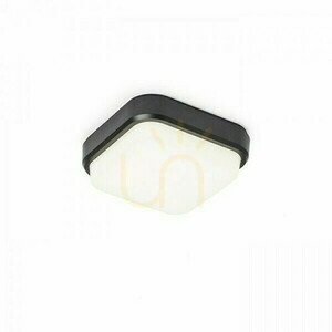 Außenplafonds Taris Sq 17 Aufputz Schwarz Kunststoff 230 V Led 8 W Ip54 3000 K small 1