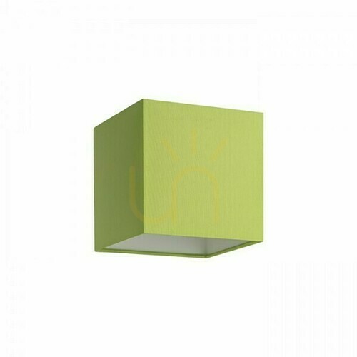 Prüfen Rendl TEMPO 15/15 Lampenschirm Chintz Lime / weißes PVC E27 R11819