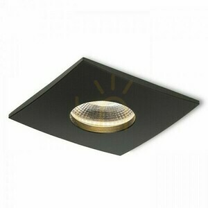 Einbauleuchte Waterboy Sq Matt Schwarz 230 V Led 10 W 40° Ip65 3000 K small 0