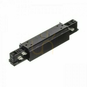 Rendl EUTRAC Einspeise-Verbinder R11321 gerade schwarz 230 V small 2