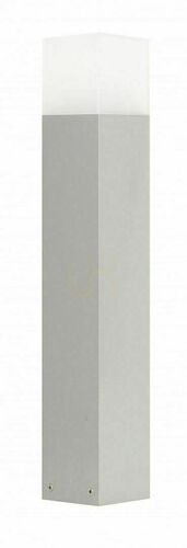 Prüfen Außenstehleuchte SU-MA CUBE CB-580 AL silber 58 cm Aluminium IP44 E27