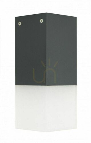 Prüfen Außen-Deckenleuchte SU-MA CB-S DG dunkelgrau Aluminium E27 IP44 20,5 cm