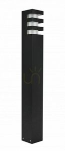 Wegeleuchte SU-MA RADO 1 BL schwarz 75 cm E27 IP54 small 0