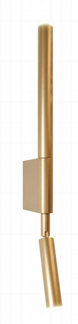 Prüfen Wandleuchte Max Light Organic W0341 gebürstetes Gold Metall 47 cm 2-flammig Wandleuchte Max Light Organic W0341 gebürstetes Gold Metall 47 cm 2-flammig