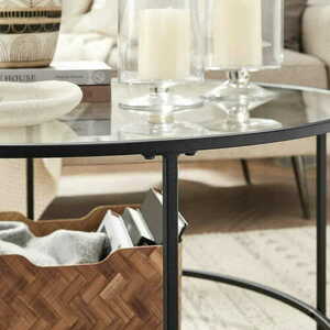 Couchtisch Glas Rundbank - LGT021B01 small 6