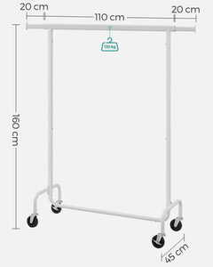 Kleiderbügel auf Rädern - HSR011W01V1 small 4