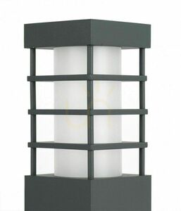 Wegeleuchte SU-MA RADO II 3 DG dunkelgrau 25 cm Aluminium E27 IP54 small 1