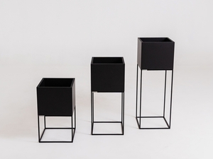 PALMUS METAL Topf 60x35x35 - schwarz small 3