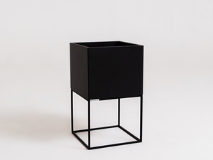 PALMUS METAL Topf 60x35x35 - schwarz small 0