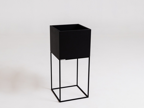 Prüfen PALMUS METAL Topf 80x35x35 - schwarz