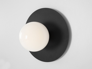 SKIVA BALL M Wandleuchte - schwarz small 4