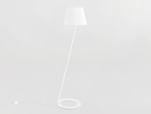 Prüfen SHADE FLOOR Stehleuchte - weißer Lampenschirm, weiß