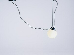 GLASS M 1 Pendelleuchte - schwarz small 0