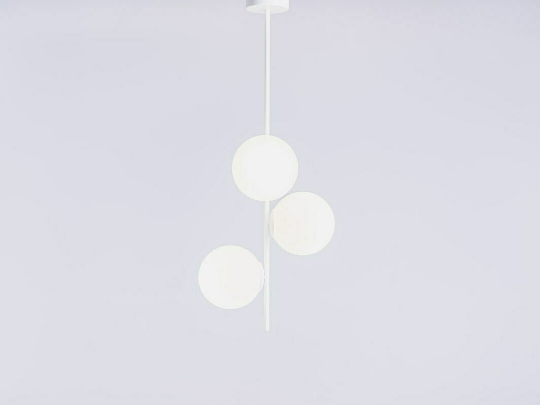 CustomForm BOBLER vertical white pendant light