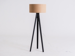 CustomForm MASALA JUTE FLOOR Stehleuchte, schwarzes Stativ, Schirm Ø50 cm small 3