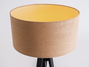 CustomForm MASALA JUTE FLOOR Stehleuchte, schwarzes Stativ, Schirm Ø50 cm small 4