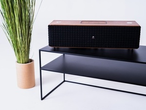 TV-Tisch CustomForm SENSO FLOWER METAL 120x45 P – Schwarz RAL 9005 small 1