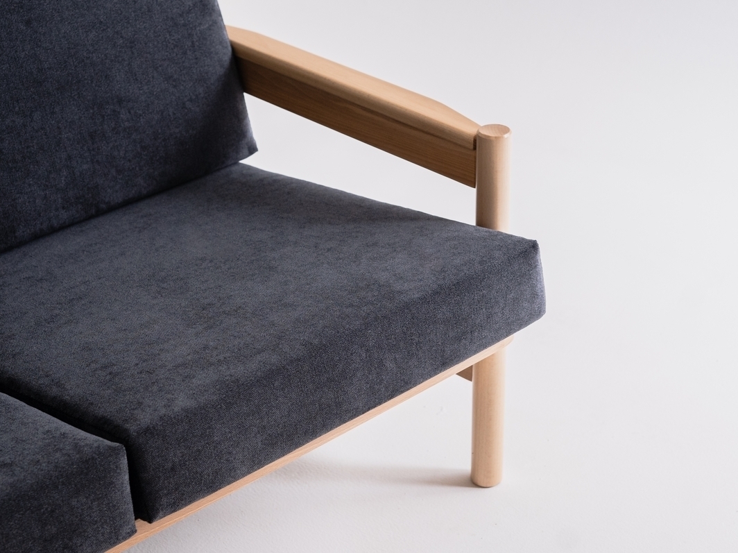 Zeige CARL Sofa für 3 Personen. - sternenklare nacht(mt16), natur CARL Sofa für 3 Personen. - sternenklare nacht(mt16), natur