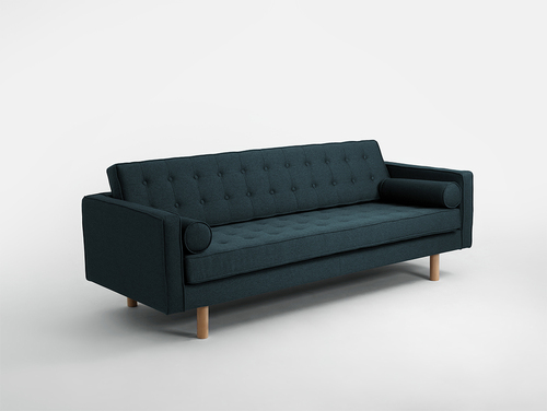 Prüfen Sofa 3-Sitzer. THEMA HOLZ