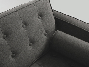TOPIC WOOD 2-Personen-Sofa. - Stahl(et91), natur small 4