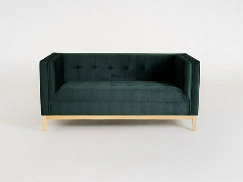 Prüfen Sofa by-TOM 2 Personen. - avocado(rv38), natürlich