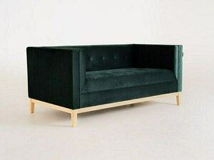 Sofa by-TOM 2 Personen. Vertrieb. - avocado(rv38), natürlich small 3