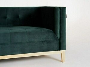 Sofa by-TOM 2 Personen. Vertrieb. - avocado(rv38), natürlich small 4