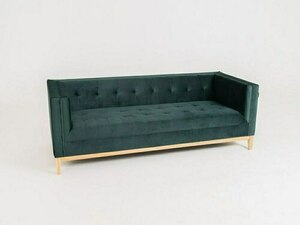 By-TOM Sofa für 3 Personen. Vertrieb. - avocado(rv38), natürlich small 3