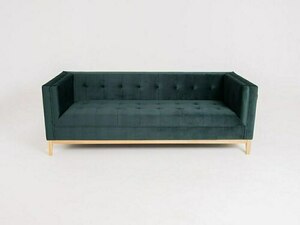 By-TOM Sofa für 3 Personen. Vertrieb. - avocado(rv38), natürlich small 0
