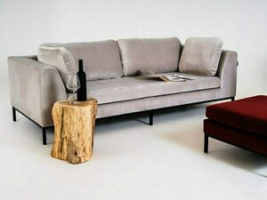 AMBIENT 3-Personen-Sofa. - Kokosnuss(rv21), schwarz small 1