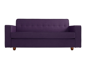 CustomForm ZUGO 3-Sitzer-Schlafsofa – Pflaume 1309, Nussbaumton small 5