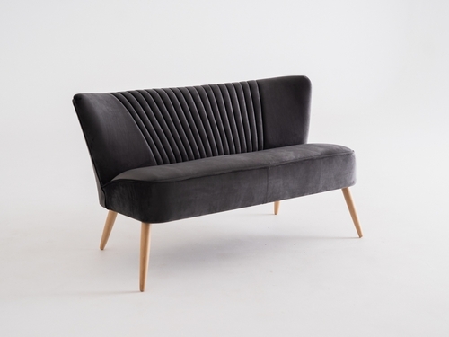Prüfen HARRY XL 2-Personen-Sofa. - lilagrau(rv96), natur