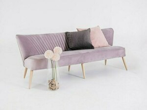 HARRY 3 Personen Sofa. - lychee-frucht(rv62), natürlich small 1