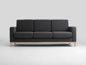 SCANDIC 3 Personen Sofa. Vertrieb. - Kohlenstoff(et95), natürlich small 2