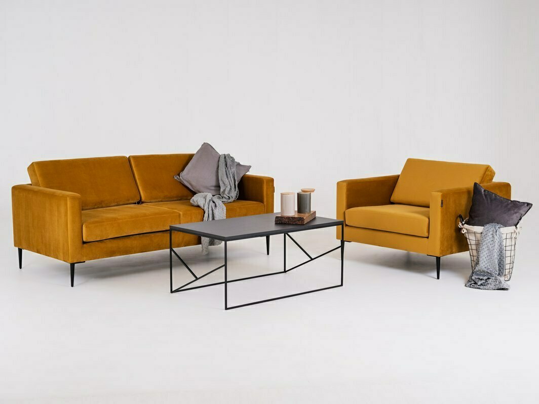 Vorschau VERGAN 2 Personen Sofa. - maracuja(rv41), schwarz VERGAN 2 Personen Sofa. - maracuja(rv41), schwarz