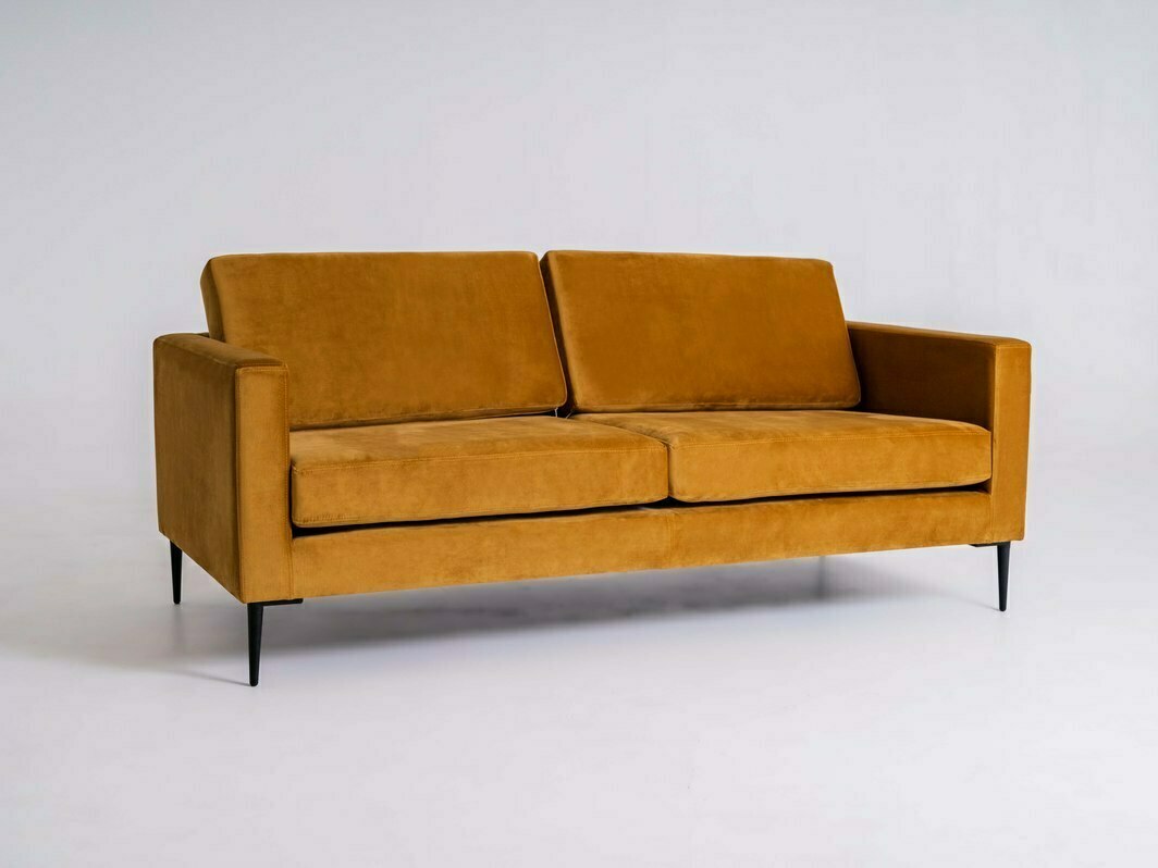 Prüfen VERGAN 2 Personen Sofa. - maracuja(rv41), schwarz VERGAN 2 Personen Sofa. - maracuja(rv41), schwarz