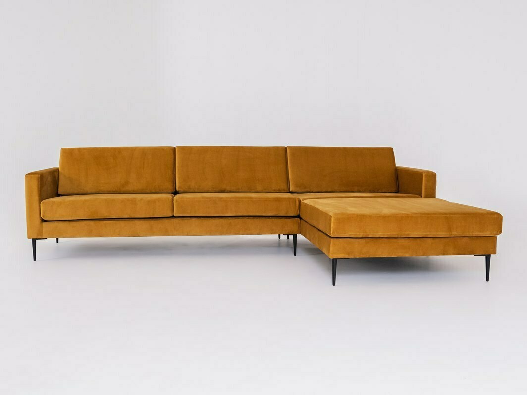 Anzeige Ecksofa VERGAN P - maracuja(rv41), schwarz Ecksofa VERGAN P - maracuja(rv41), schwarz