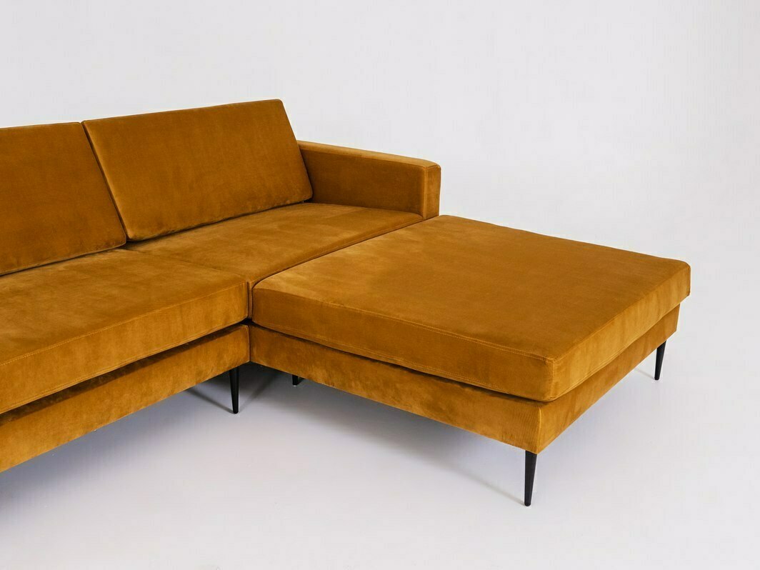 Zeige Ecksofa VERGAN P - maracuja(rv41), schwarz Ecksofa VERGAN P - maracuja(rv41), schwarz