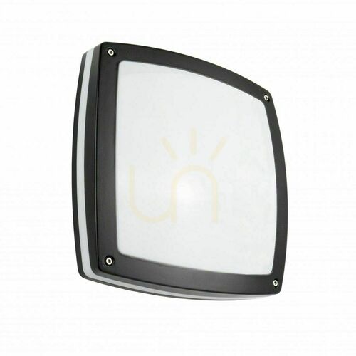 Prüfen Außenwandleuchte SU-MA NEX schwarz 2-flammig 30x30 cm 91022-BL