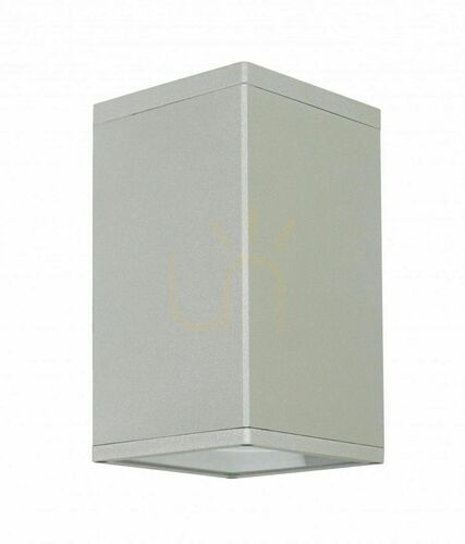 Prüfen Außen-Deckenleuchte SU-MA Adela 8003 AL E27 silber Glas 21 cm