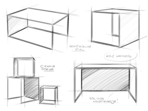 Couchtisch 2er-Set WALL TRIO METAL 35x45x55 - weiß 5 Couchtisch 2er-Set WALL TRIO METAL 35x45x55 - weiß small 5