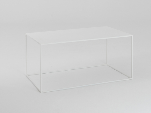 Prüfen TENSIO METAL Couchtisch 100x60 - weiß
