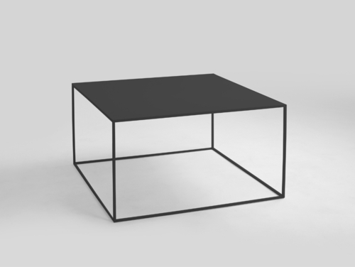 Prüfen TENSIO METAL 80 Couchtisch - schwarz