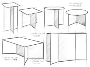 Beistelltisch CustomForm OLI METAL 30 gold 30×30×60 cm small 5