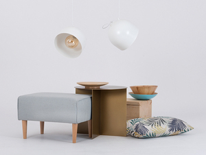 OLI METAL 50 runder Couchtisch - gold small 2