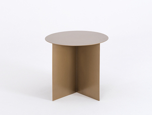 OLI METAL 50 runder Couchtisch - gold small 3