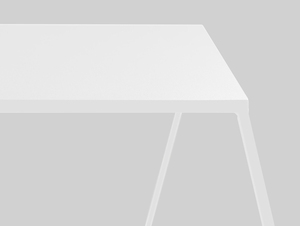 ZAK METAL 80 Couchtisch - weiß small 2