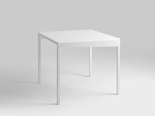 Prüfen OBROOS COFFEE METAL Couchtisch 80x80 - weiß