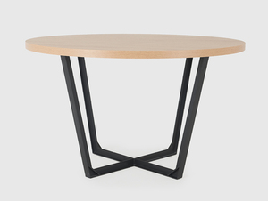 MAPLE BASIC 120 Esstisch - Eiche, schwarz small 0