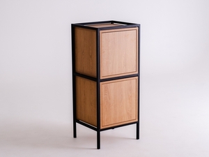 SKAP 1R2 DOOR x2 Bücherregal - schwarz small 0